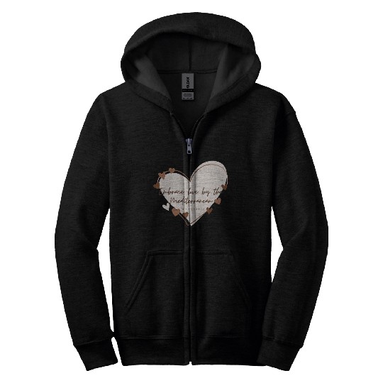 Embrace love by the Mediterranean Zip Hoodies