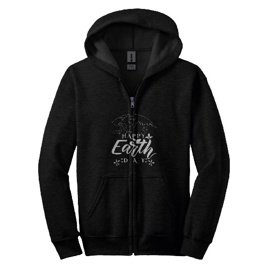Earth Day Every Day Zip Hoodies