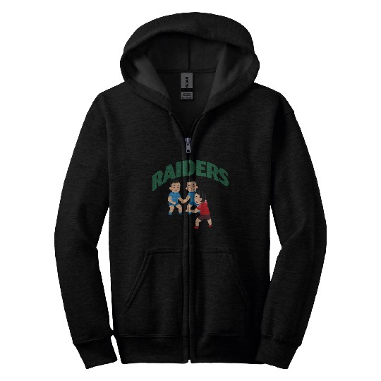 Raiders Zip Hoodies