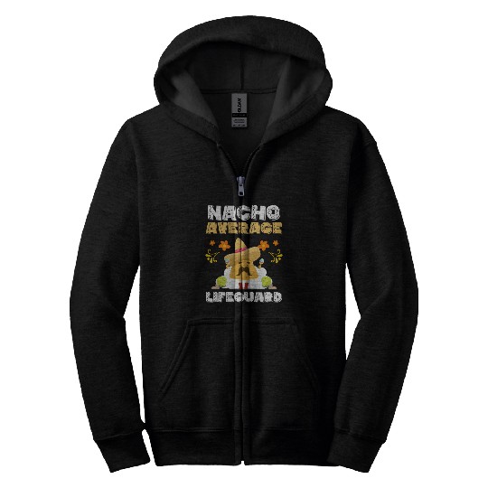 Lifeguard Beach Zip Hoodies
