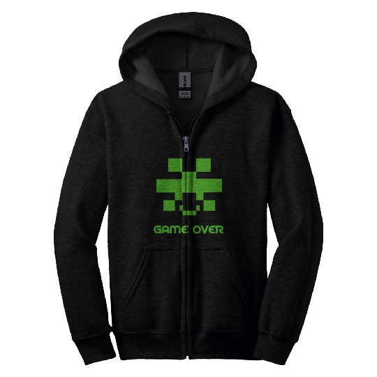 Game over Zip Hoodies