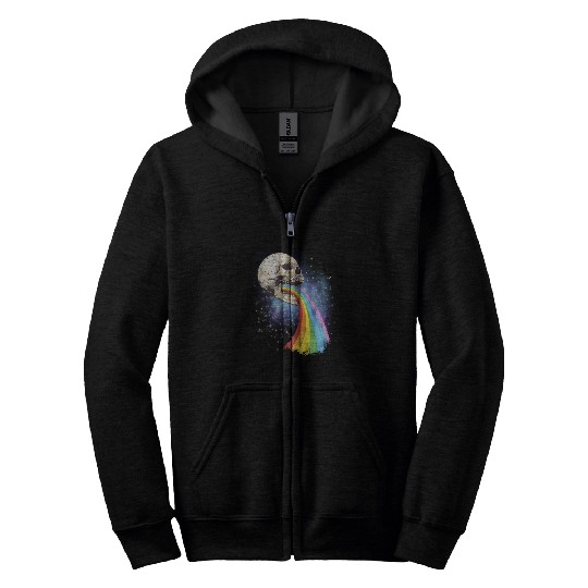 Goth Rock Satan Unicorn Festivals Death Metal Zip Hoodies