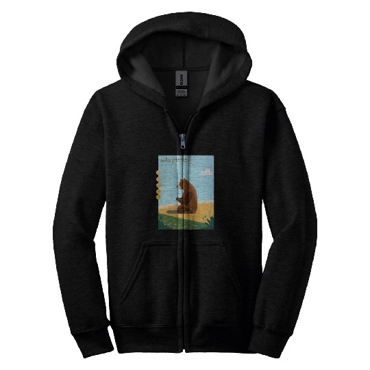 solo picnic for outdoor picnics Zip Hoodies