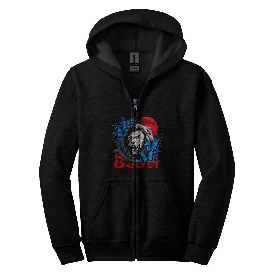beast Zip Hoodies