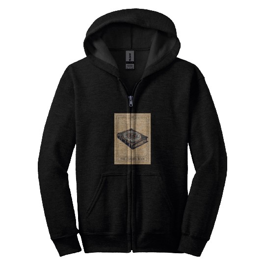 Magic - Black Magic - Magic Book Black Magic Book Zip Hoodies