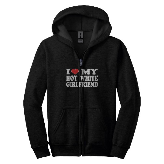 I Love My Boyfriend Zip Hoodies | Cute Romantic Zip Hoodies