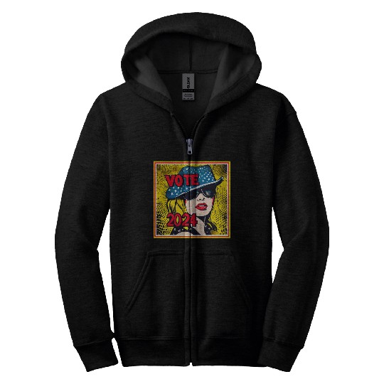 Vote 2024 Election Zip Hoodies 00013