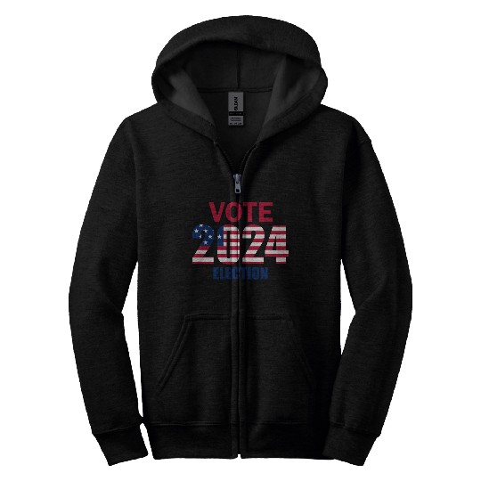 US Election Zip Hoodies