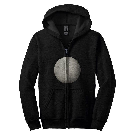geometric circle Zip Hoodies