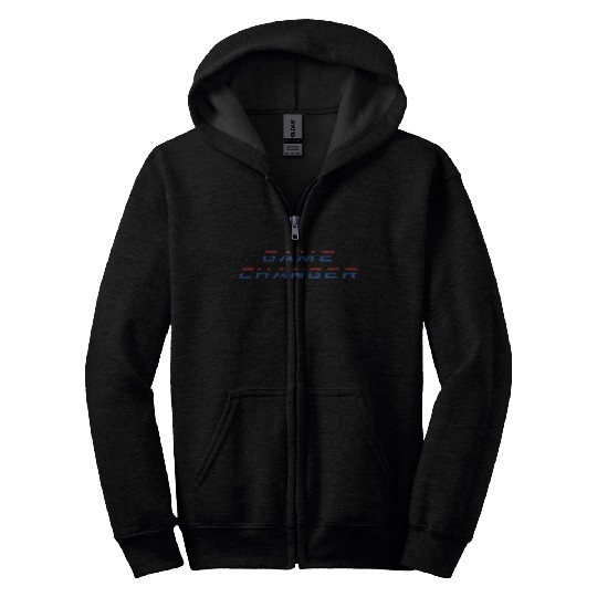 Game Changer logo Zip Hoodies