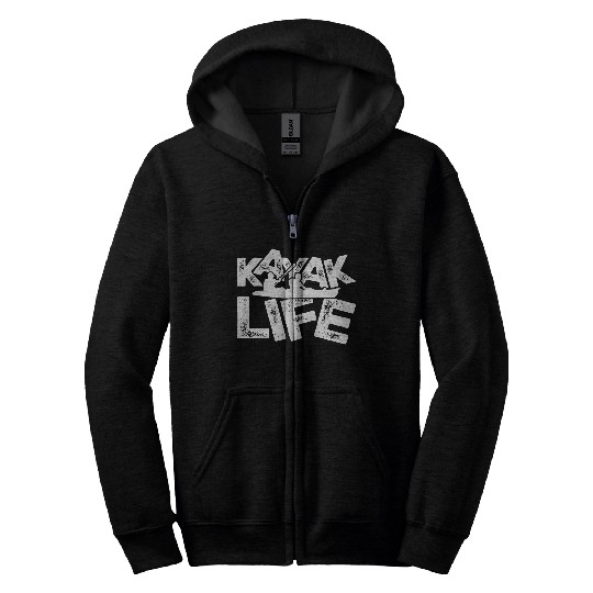 kayak life Zip Hoodies