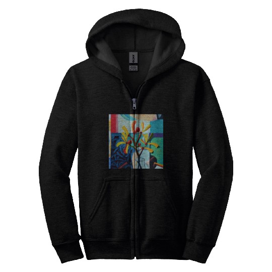 Everyday mistletoe Zip Hoodies