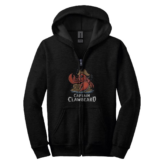 Pirate Lobster Zip Hoodies