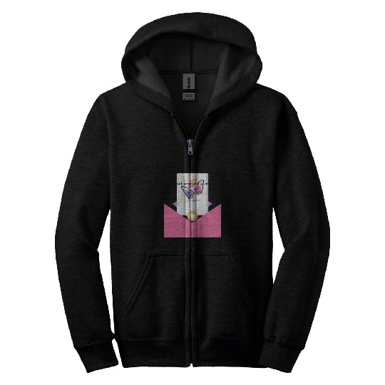 Getting Better with Age Valentine Day Zip Hoodies