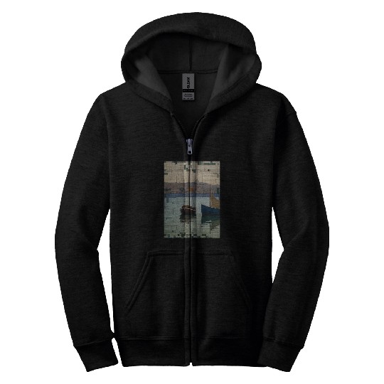 Painting Zip Hoodies