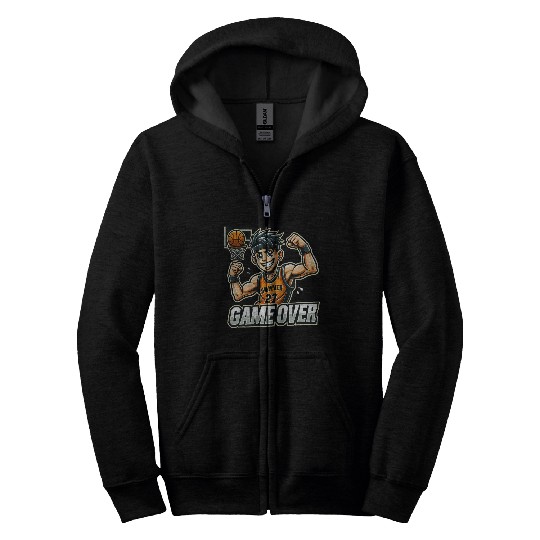 Game Over, Opponent! Zip Hoodies