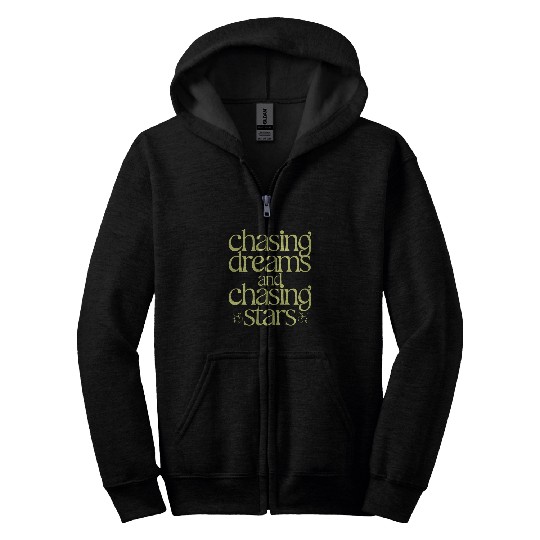 Sagittarius Zodiac Chasing Dreams And Chasing Zip Hoodies