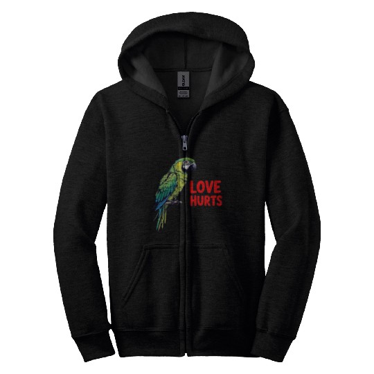 Love Hurts Zip Hoodies