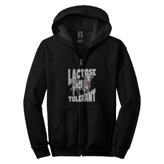 Lactose Tolerant – Built Different Zip Hoodies