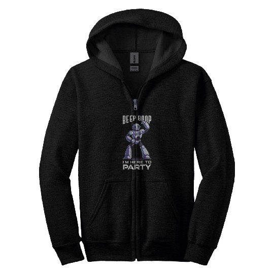 AI Robotics Geek Tech Humor Robot Zip Hoodies