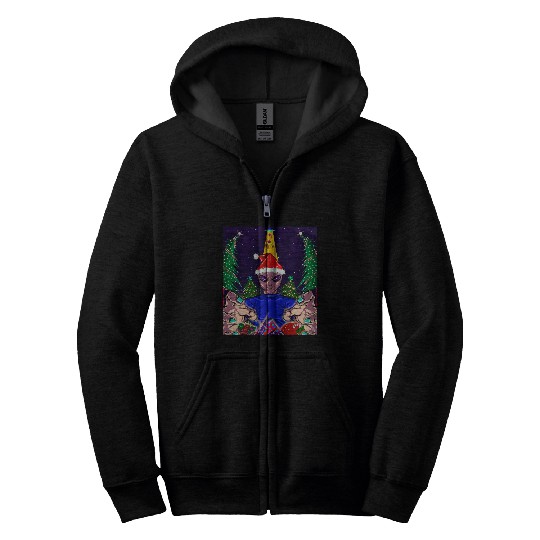 Alien Christmas Gifts Collection Time! Zip Hoodies