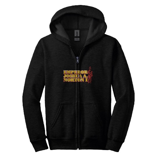 Emperor NORTONN I, San Francisco Icon Zip Hoodies