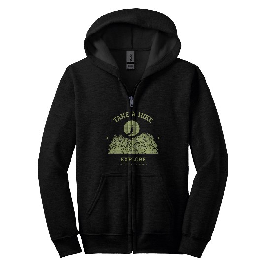 Take A Hike Zip Hoodies