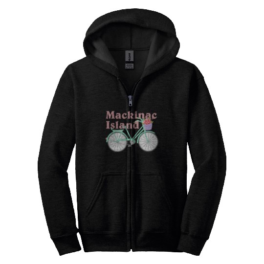 Mackinac Island Zip Hoodies