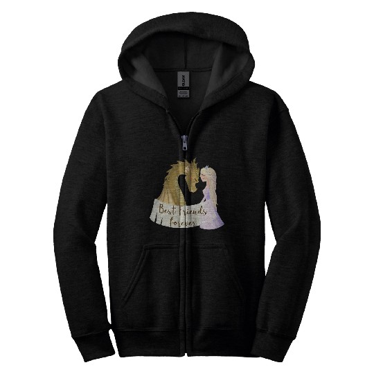 Twilight & Sparkles - Unlikely Besties Zip Hoodies