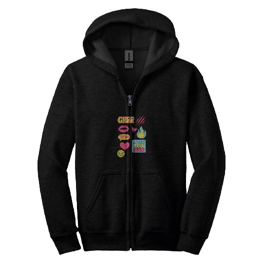 Sticker Grrr – TikTok Baddie Pack Zip Hoodies