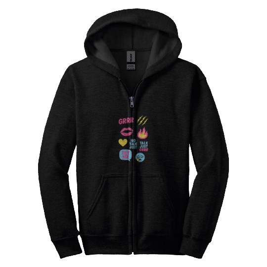 Sticker Grrr – TikTok Baddie Pack Zip Hoodies