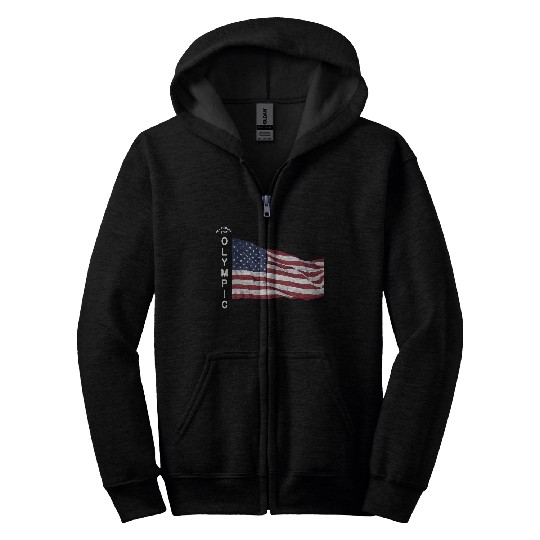 OLYMPIC National Park WASHINGTON STATE Olympic Zip Hoodies