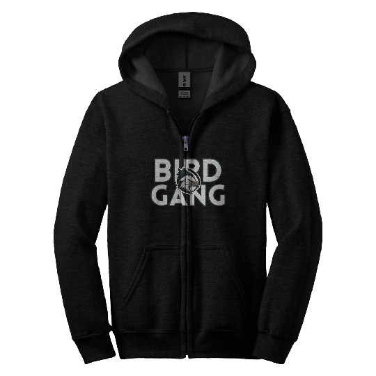 Eagle Head Bird Gang Logo Design Zip Hoodies
