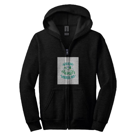 walking Zip Hoodies