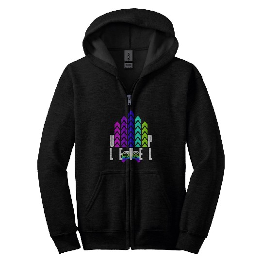 Level Up Gaming Zip Hoodies
