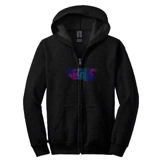 Graffiti Piece - Dark Zip Hoodies