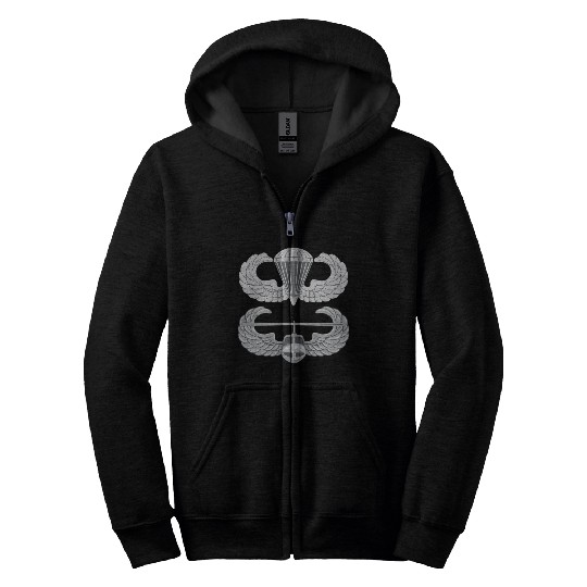 Airborne Air Assault Zip Hoodies