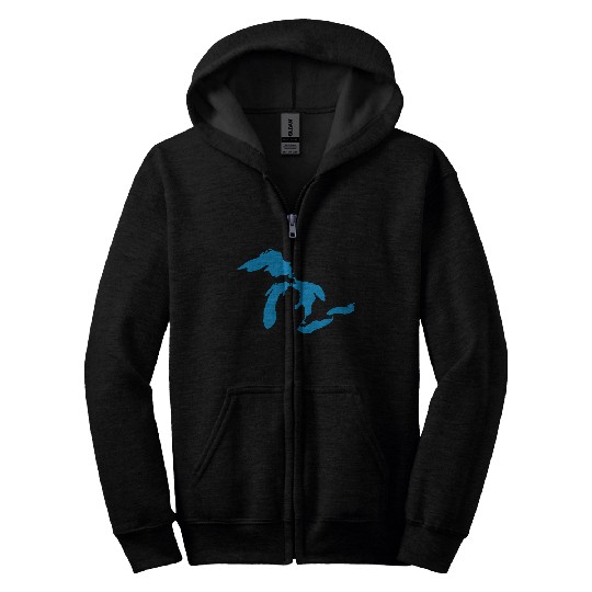 Great Lakes Zip Hoodies