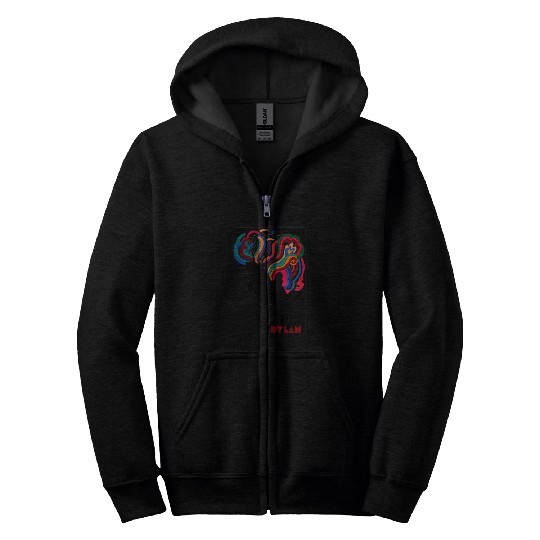 Bob Dylan icon Zip Hoodies