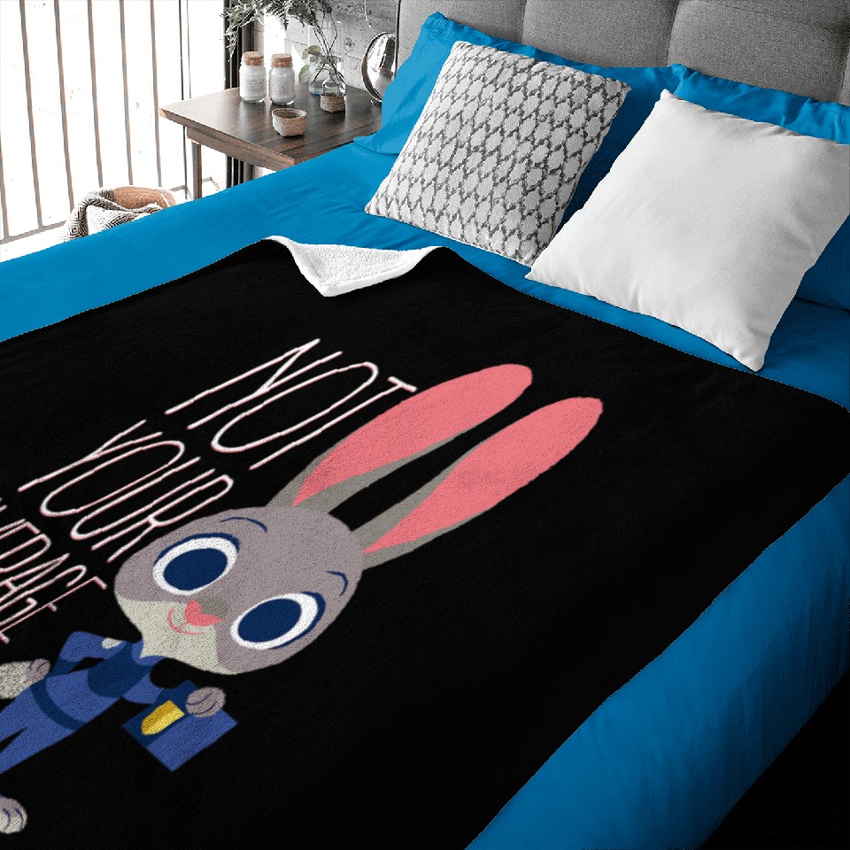 Disney Zootopia Judy Hopps Average Bunny Graphic Baby Blankets | ID ...