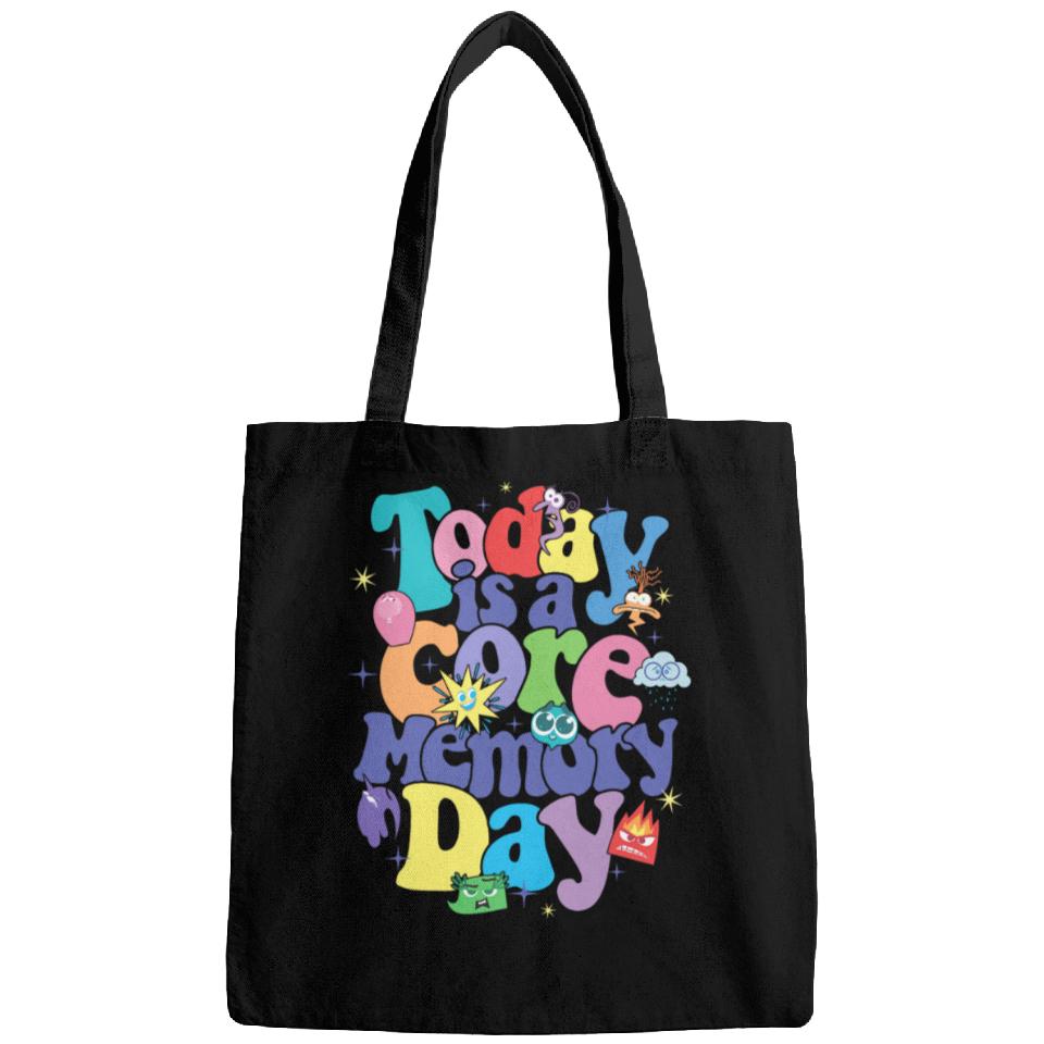 Disney Pixar Inside Out 2 Today Is A Core Memory Day Poster Bags | ID ...