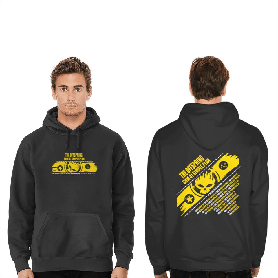 The Offspring 2023 Concert Double Sided Hoodies, The Offspring Let The Bad Times Roll Tour 2023 Double Sided Hoodies