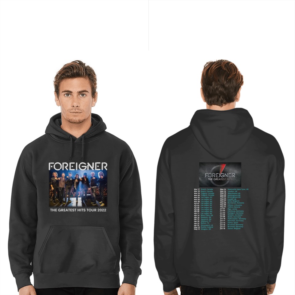 Foreigner The Greatest Hits Tour 2022 Hoodie