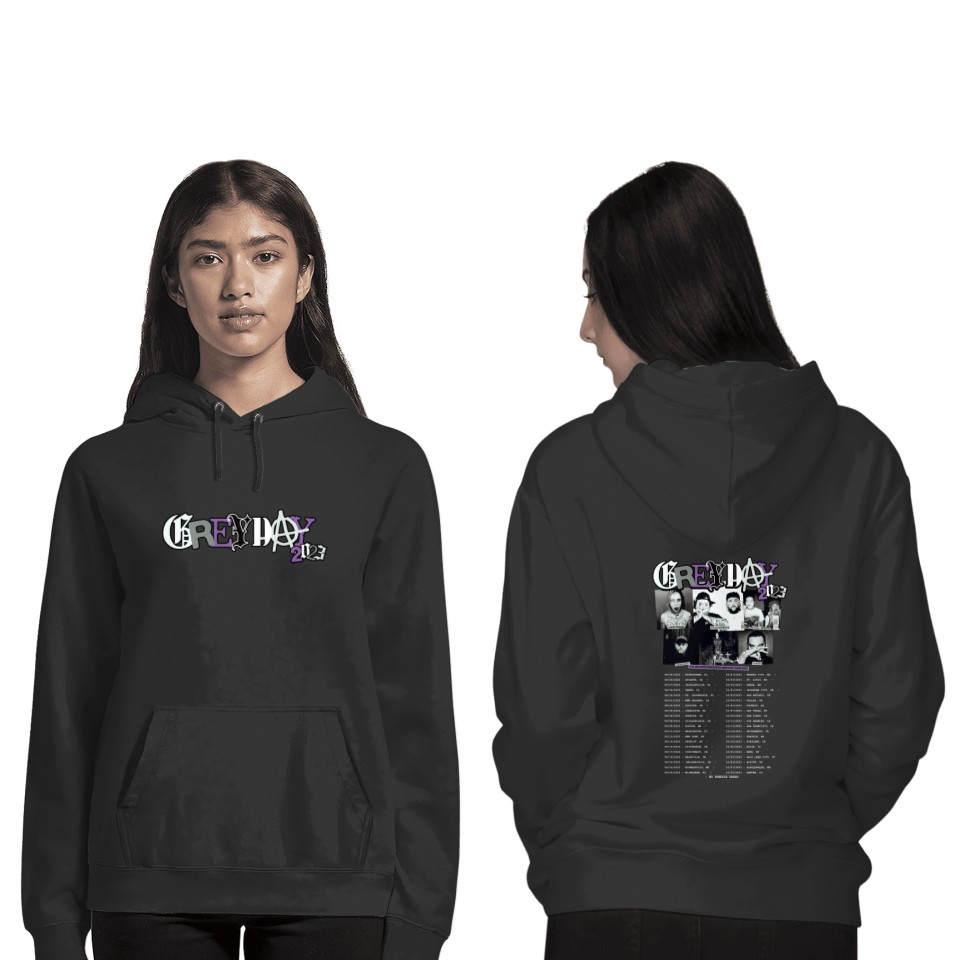 Grey Day Tour 2023 Suicideboy Double Sided Hoodies, Grey Day Tour Double Sided Hoodies, Gift For Fan