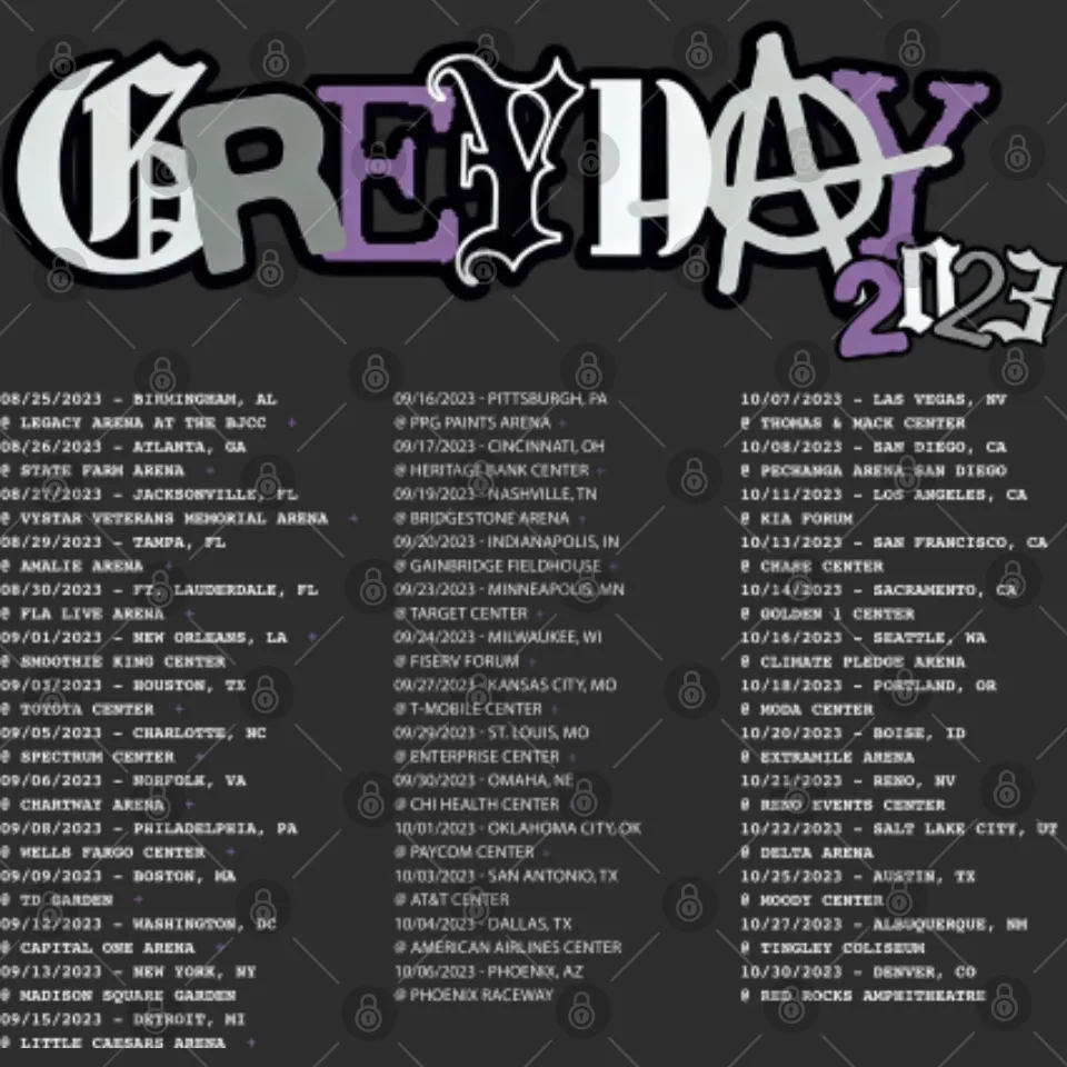Greyday 2023 Merch, Suicideboys Tour 2023 Shirt, Suicideboy Band Hoodie