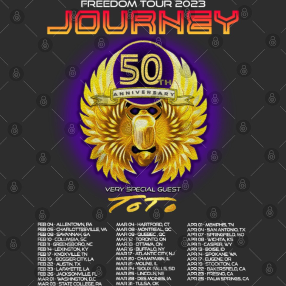 ToTo Journey 2023 Freedom Tour 2023 Shirt