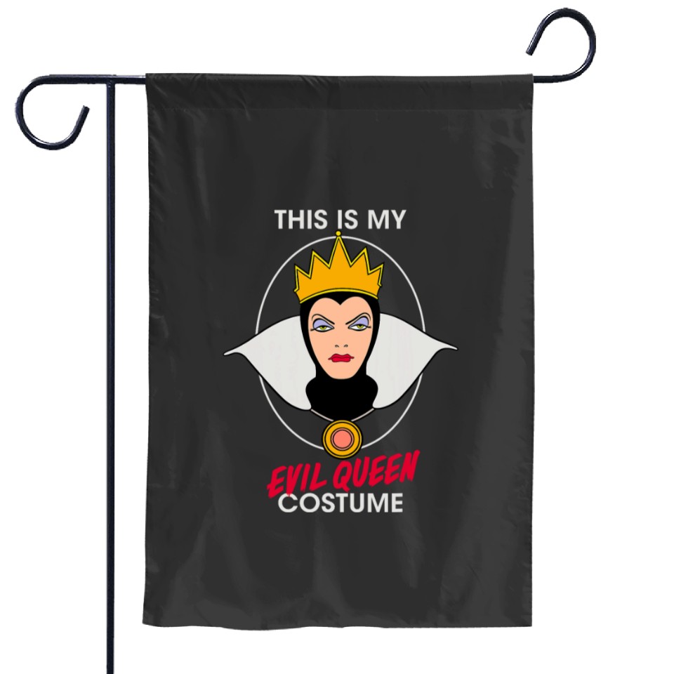 Disney Villains This is My Evil Queen Costume Halloween Garden Flags ...