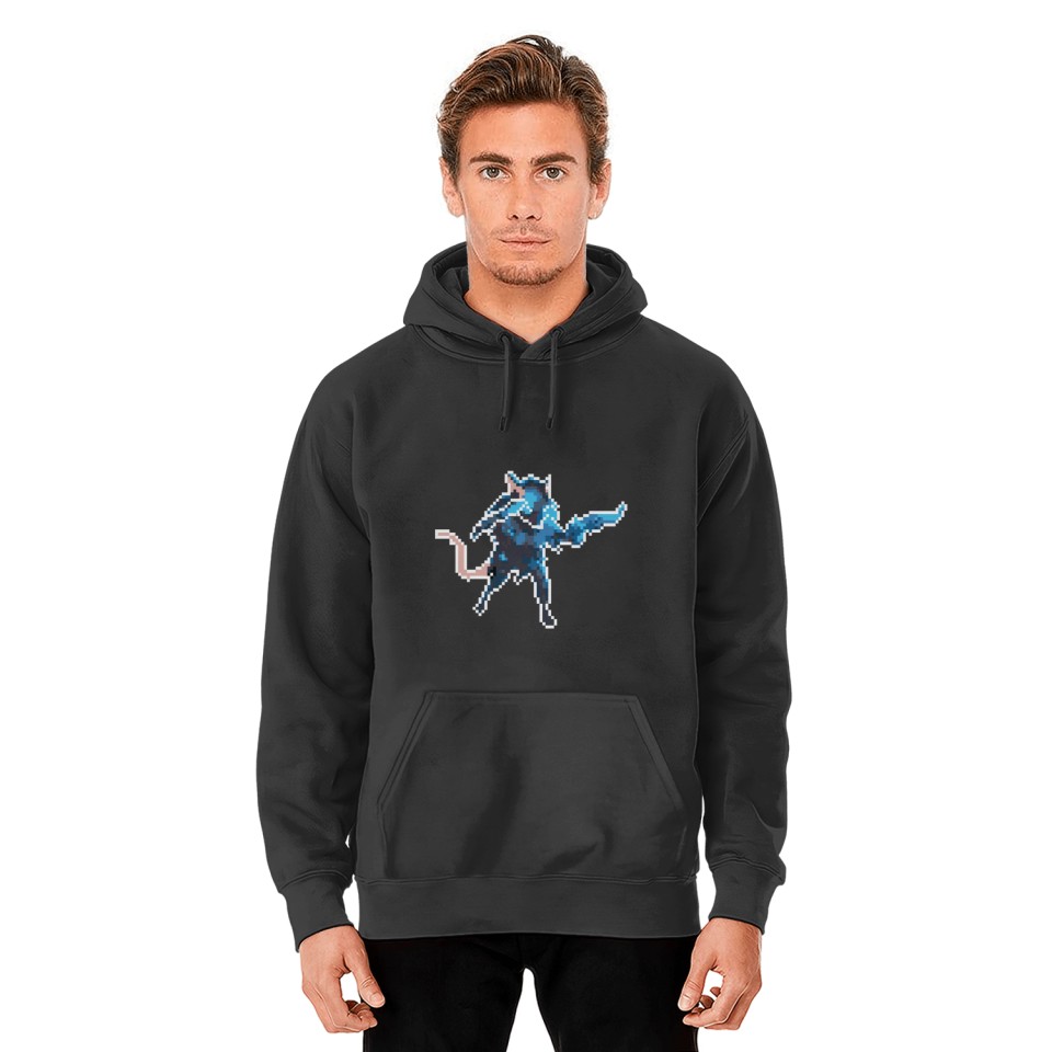 Gloomhaven Mindthief Pixel Design-Board Game Inspired Graphic-Table-top-Gaming Hoodies