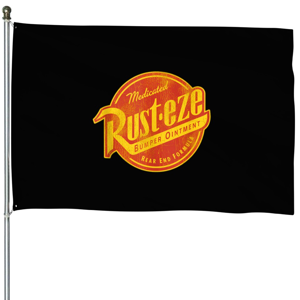 Disney Pixar Cars Vintage Rust-Eze Ointment Tank Top House Flags | ID ...
