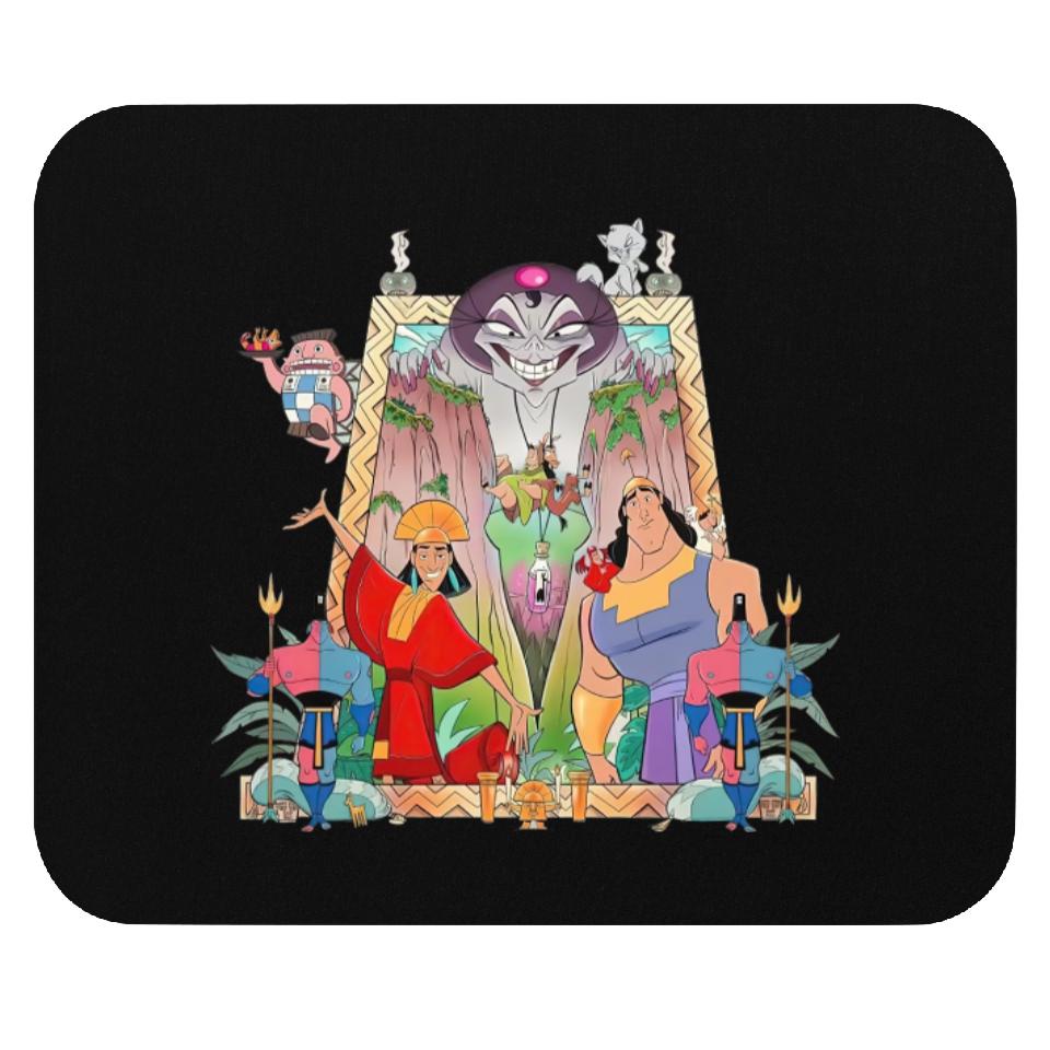 Disney The Emperors New Groove Krock Kuzco Yzma Retro Mouse Pads ...